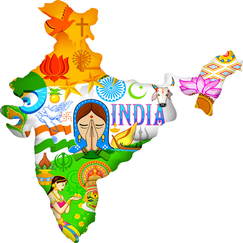 Indian Culture Map
