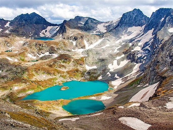 Valley of the Geysers in the Kamchatka Peninsula