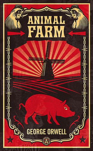 Animal Farm by George Orwell book cover