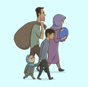 Refugee Illustration