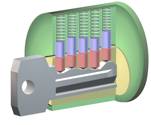 Pin tumbler lock