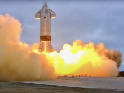 SpaceX Starship S15 test run