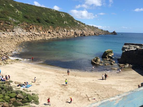 Lamorna Cove beach