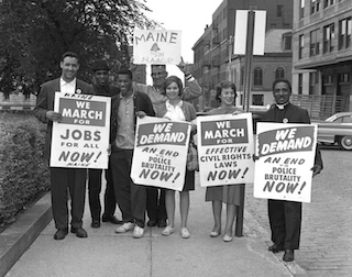 Civil Rights activists in Maine