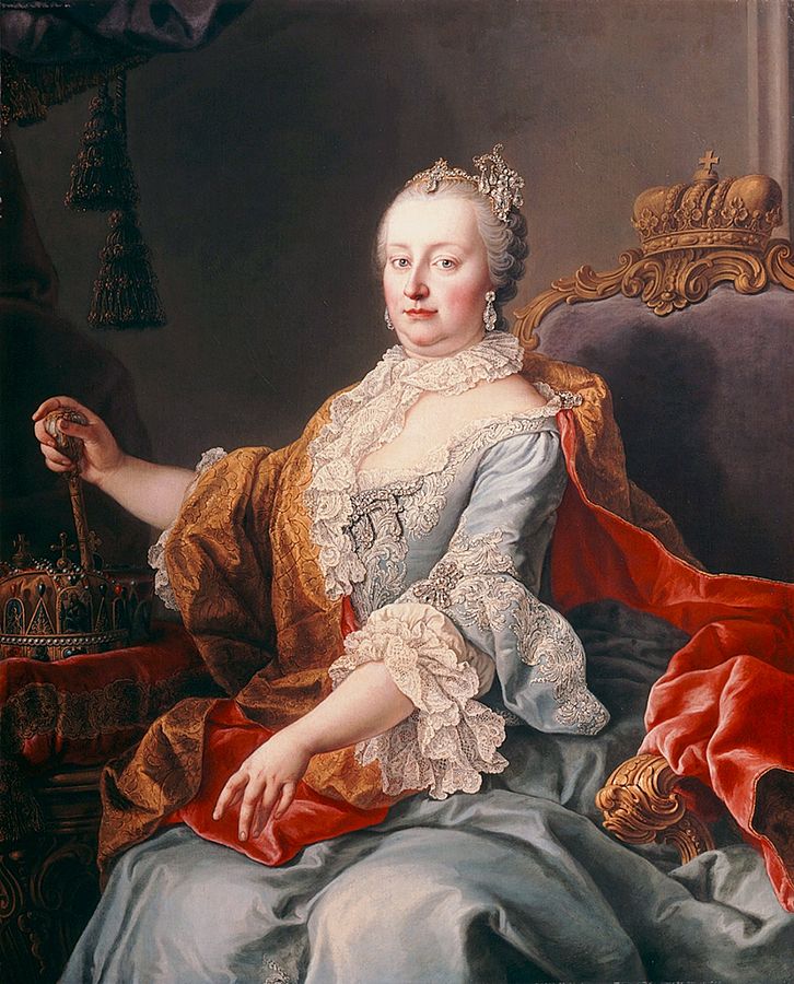 Painting of Maria Theresa, Empress of the Holy Roman Empire