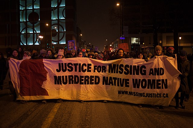 MMIWG2S Protest, Montreal 2014
