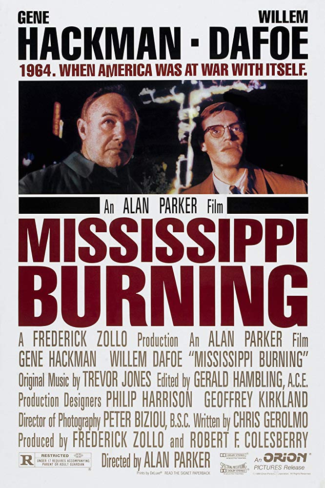 Mississippi Burning film poster