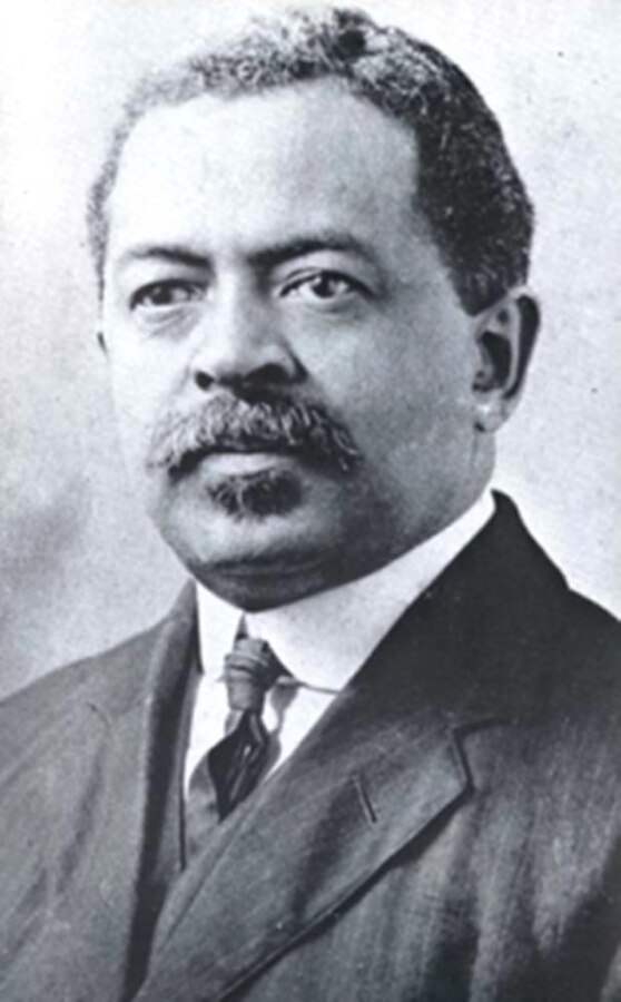 Black and white photo of William Monroe Trotter