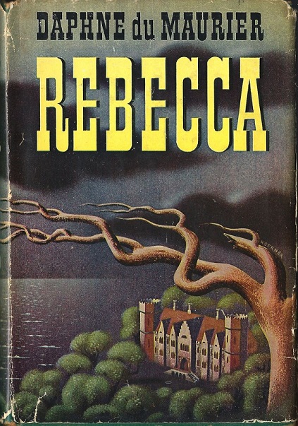 Cover of Rebecca featuring gothic castle