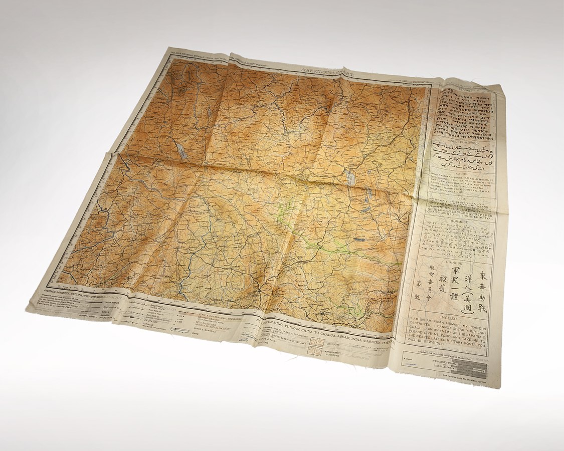A silk escape and evasion map