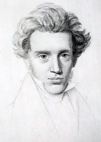 Sketch of Soren Kierkegaard