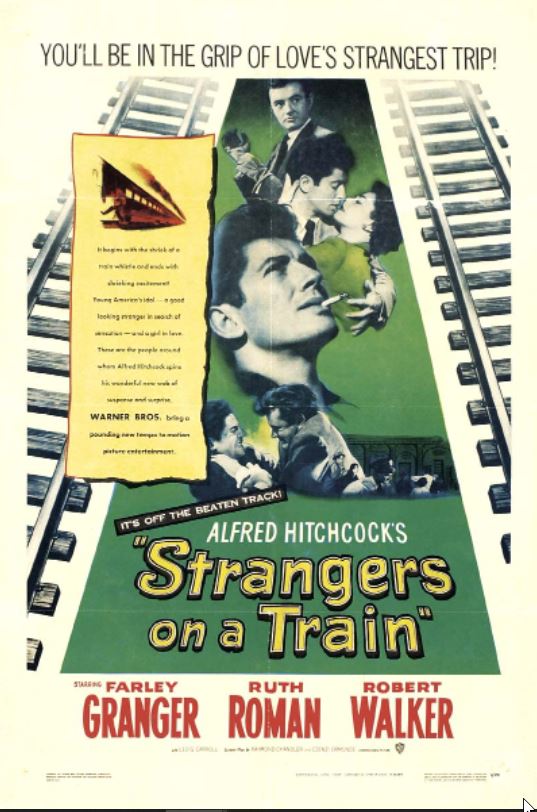 Strangers on a Train film poster