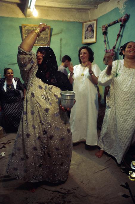 Egyptian women performing Zar ceremony