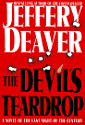 The Devil's Teardrop by Jeffery Deaver, hardcover jacket