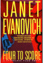 Four To Score by Janet Evanovich, hardcover jacket