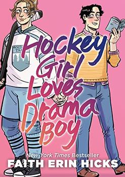 Book Jacket: Hockey Girl Loves Drama Boy