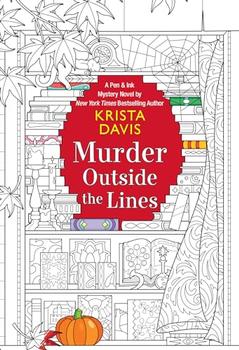 Murder Outside the Lines (Pen & Ink) jacket