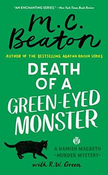 Death of a Green-Eyed Monster (A Hamish Macbeth Mystery, 34) jacket